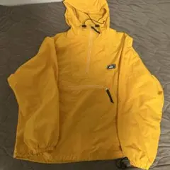 アノラックパーカー　希少　Woolrich イエローナイロンジャケット