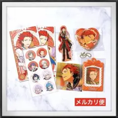 あんスタ ♡ 紅郎 ハート カンバッジ ダイカット カード ホルダー ごほうび