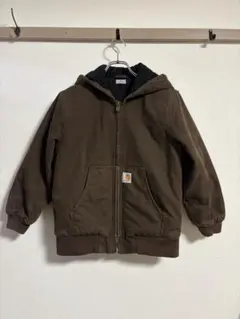 Carhartt アクティブジャケット キッズM レディースXS相当 ブラウンのサムネイル