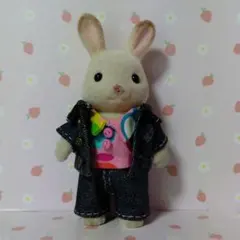 シルバニア お父さん 推しカラーデニム風 ピンクNo.２