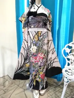 振袖フルセット、正絹落款、成人式、重ね衿帯揚げ帯締め、西陣袋帯、襦袢、ガード加工