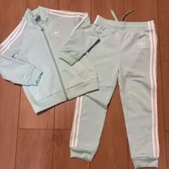 adidas ジャージ ミントグリーン 100cm