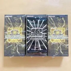 遊戯王リミットオーバーコレクションヒーローズ シュリンク付3BOXプロモパック付