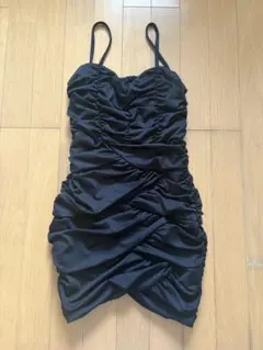 H&M ブラック キャミワンピース S