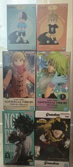 ヒロアカ　大人気フィギュア　６種セット 僕のヒーローアカデミア