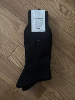 新品未使用　靴下　黒　27〜28cm 黒　ビジネスソックス　2足セット