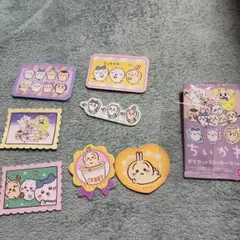 ちいかわ　ダイカットステッカーセット5 ハチワレ　うさぎ　7枚　未使用