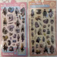 鬼滅の刃 ぷっくりシール 立体シール 2枚セット