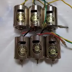 全て未走行 旧540モーター ジョンソン マブチ他7個セット Johnson