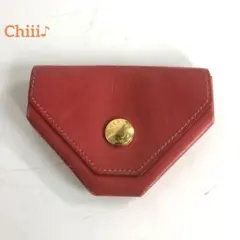 /*o様 HERMES ルヴァンキャトル　レザー 三角形ケース 極美品✨ HERMES エルメス ル・ヴァンキャトル 三角形 コインケース