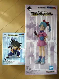 一番くじドラゴンボール A賞 孫悟空 B賞 ブルマ マスターライズ2体