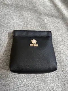 MARY QUANT サフィアーノパール バネクチポーチ未使用タグ付き