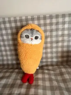 モフサンドmofusandぬいぐるみ　おくるみにゃん　えびにゃん