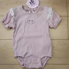 マイメロディ　ロンパース　70　レース　ピンク　サンリオ　バースデイ