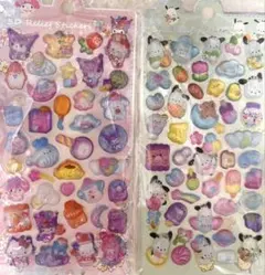 ハローキティ・サンリオ仲間 ウォーターシール おしりシール 即購入⭕️ 海外製