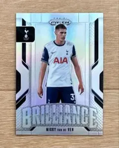 NIKEトッテナムブラックシャツ ミッキーファンデフェンＬ25/26 アウェー黒 トッテナム 25-26 アウェイ 半袖 ユニフォーム No.37 ファン・デ