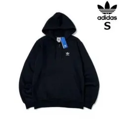 アディダス フルジップ パーカー US購入(S)黒 181103