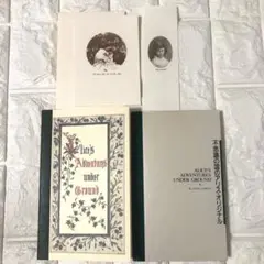 【匿名配送】不思議の国のアリス　オリジナル　日本語版&英語版　地下の国のアリス