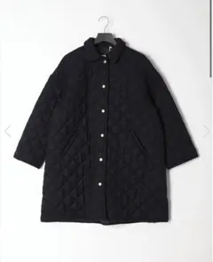 トラディショナルウェザーウェア　キルティングコート　ネイビー　34 新品未使用