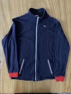 160 PUMA プーマ　ジップアップジャンバー　スウェット生地