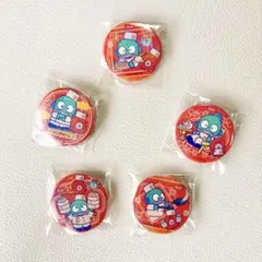 ハンギョドン　グリッター　缶バッジ　サンリオ　アベイル　avail 非売品　レア