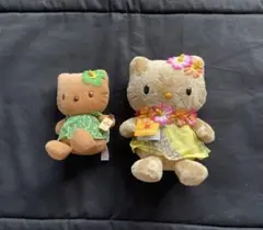 日*4様 ハローキティ 日焼けキティぬいぐるみセット