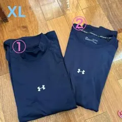 アンダーアーマー　冬用アンダーシャツ2枚セット