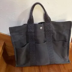 HERMES エルメス トートバッグ 블랙