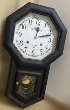 【超希少‼︎】エルジンELGIN 電波掛け時計　メロディ　からくり時計　振り子時計 2025年最新】エルジン 掛時計の人気アイテム - メルカリ