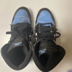 Nike ハイカット スニーカー ブルー/ブラック ユニバーシティブルー