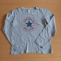 Converse グレー 長袖Tシャツ Mサイズ