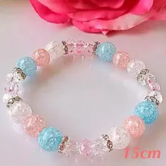 キキララ風パワーストーンブレスレット 15cm