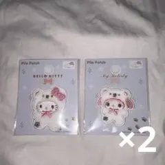 サンリオ ワッペン シール ハローキテイ マイメロディ