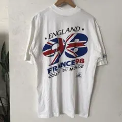 1998年フランスワールドカップ公式　イングランド　Tシャツ90sヴィンテージ