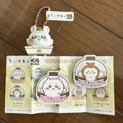 ちいかわ くら寿司 マグネット　ちいかわ＆カブトムシ　モモンガ　セット