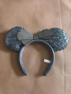 ディズニー カチューシャ スパンコール ネイビー 星 ハロウィン