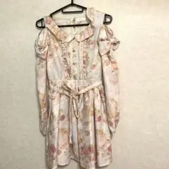 【y2k 平成ギャル】LIZLISA 花柄ワンピ