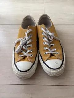 チャックテイラーCONVERSE イエロー ローカット