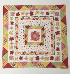 バンダナ　大判ハンカチ　花柄