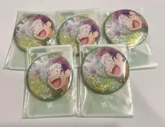 忍たま乱太郎　彩光キラキラ缶バッジ　七松小平太