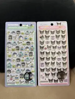 はぴだんぶいxくろみボンボンドロップシールミニ　ボンドロミニサンリオ正規品