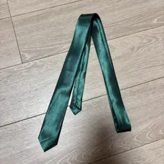 ネクタイ グリーン 無地