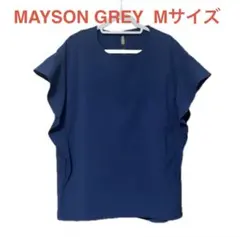 MAYSON GREY 半袖 ブラウス ネイビー Mサイズのサムネイル
