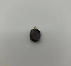 ブラッドショットアイオライト　12×10mm　 ペンダントトップ　チャーム