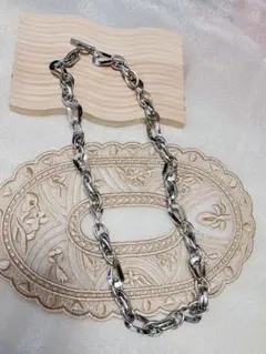 ステンレス製　シルバーネックレス