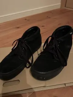 G*5様 VANS スエード ブラック ハイカット 9.5 US