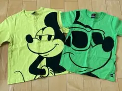 Baby Doll 130センチ ミッキーTシャツ 2枚セット