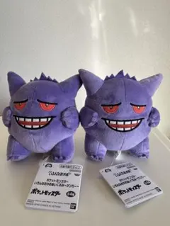 ゲンガー　ポケットモンスター ぬいぐるみ 2体セット