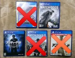 PS4ソフトセット2本
