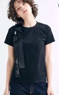 ￼ランバンオンブルー ビジューリボンＴＥＥ